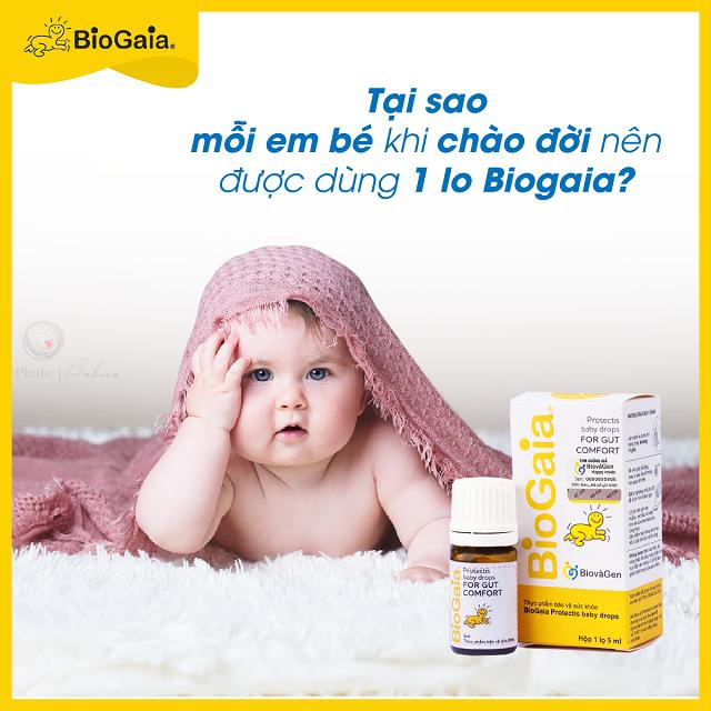 TẠI SAO nên chọn - BIOGAIA PROTECTIS cho bé?